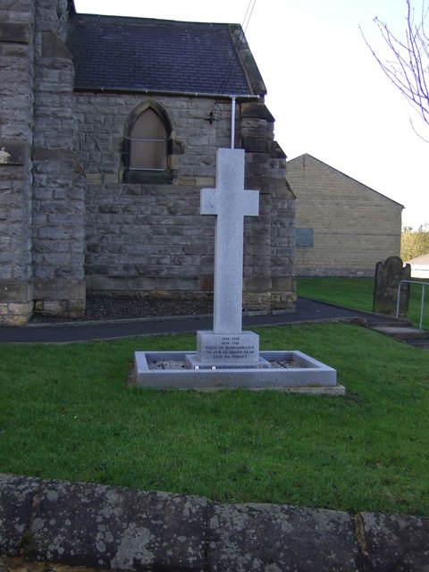 War Memorial South Hetton