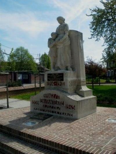 Oorlogsmonument Hangest-en-Santerre