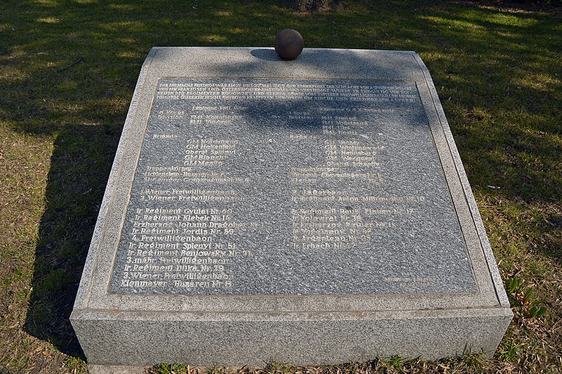 Remembrance Stone Battle of Aspern-Essling #1