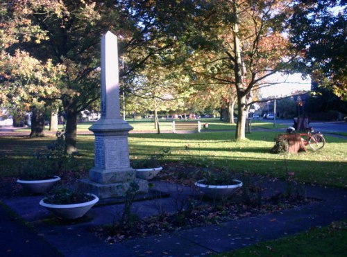 Oorlogsmonument Weston #1