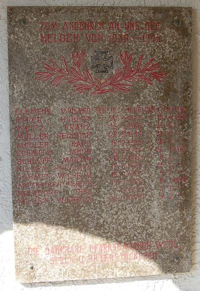 War Memorial Wehl #4