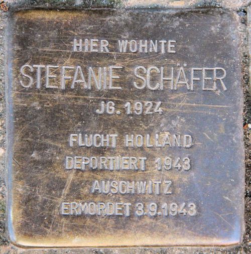 Stumbling Stones Paulsborner Straße 93 #3