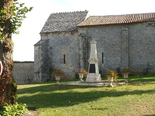 Oorlogsmonument Pougn