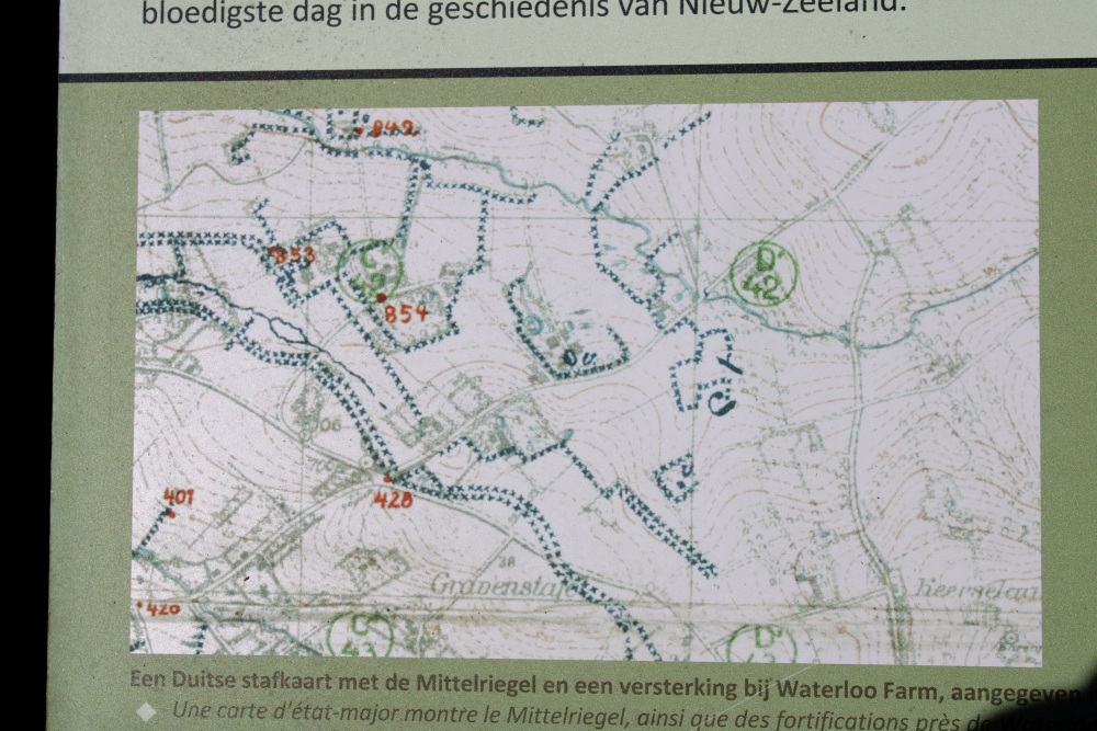 Informatieboard s Graventafel 1917 Passchendaele #4