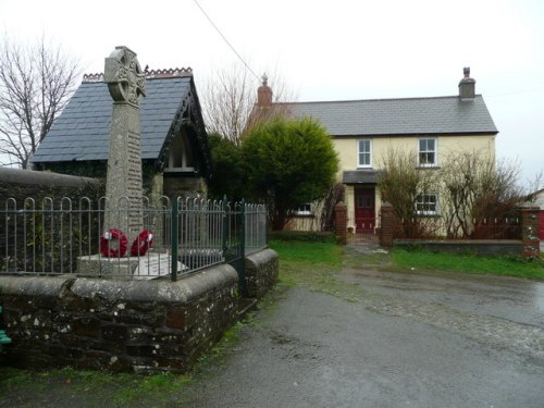 Oorlogsmonument Buckland Brewer