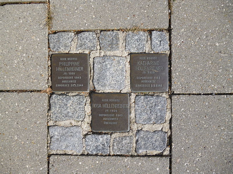 Stolpersteine Wieshuberstrae 4 #1