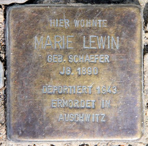 Stolpersteine Manfred-von-Richthofen-Straße 30 #2