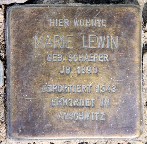 Stolpersteine Manfred-von-Richthofen-Strae 30 #2