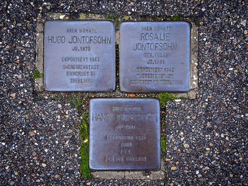 Stolpersteine Am Jagdschlssle 31