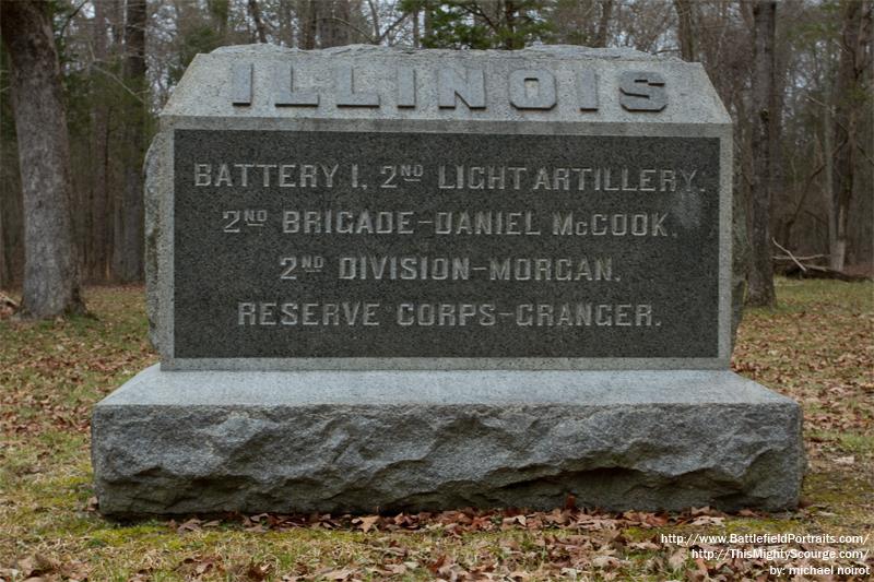 Monument 2nd Illinois Light Artillery - Battery I #1