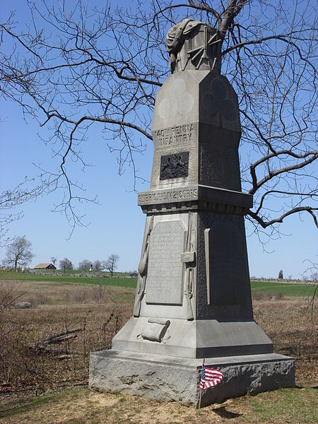 140th Pennsylvania Infantry Monument #1