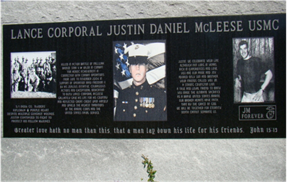 American War Grave Pinecrest Memorial Gardens