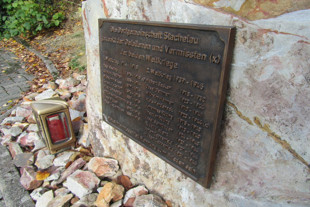 War Memorial Stachelau #4