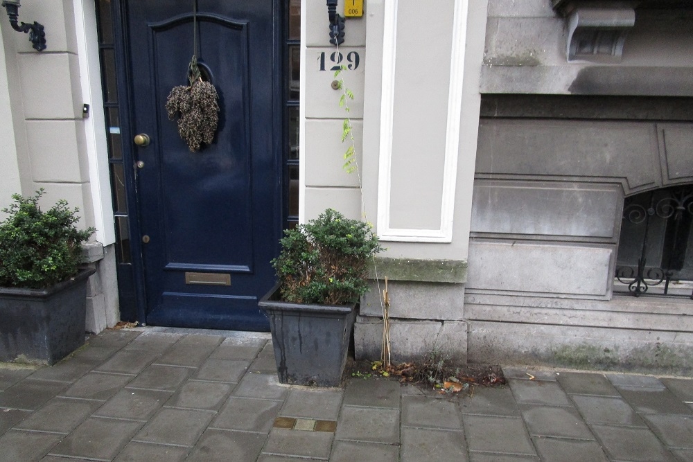 Stolpersteine Laan Copes van Cattenburch 129 #5