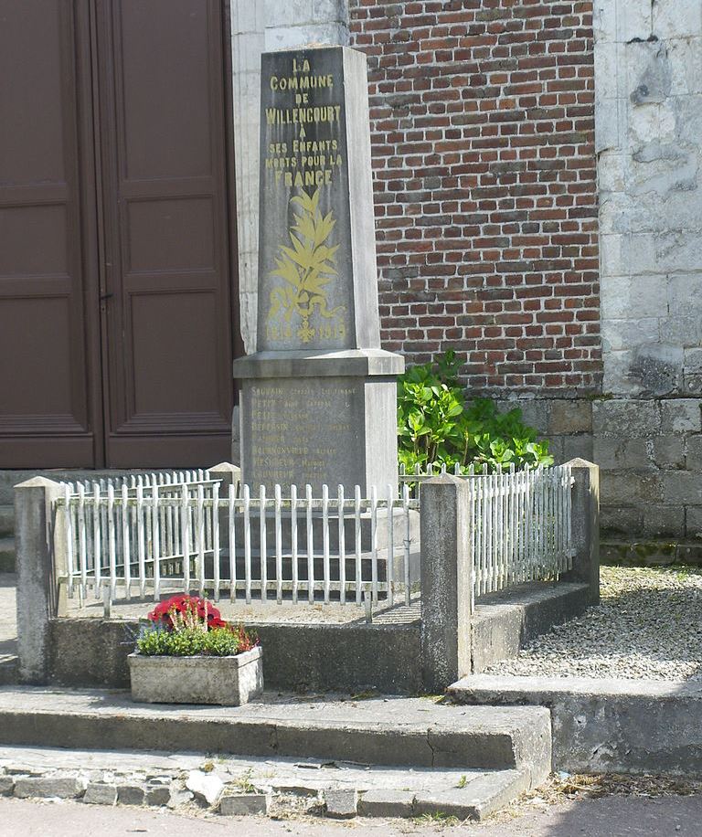 War Memorial Willencourt #1