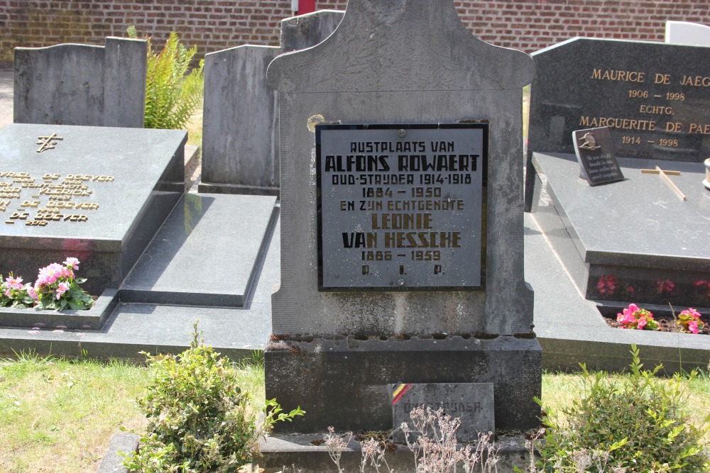 Belgische Graven Oudstrijders Bachte-Maria-Leerne	 #4