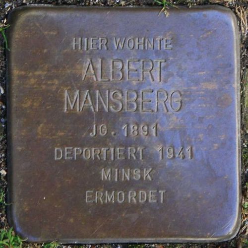 Stolpersteine Alsenstraße 34