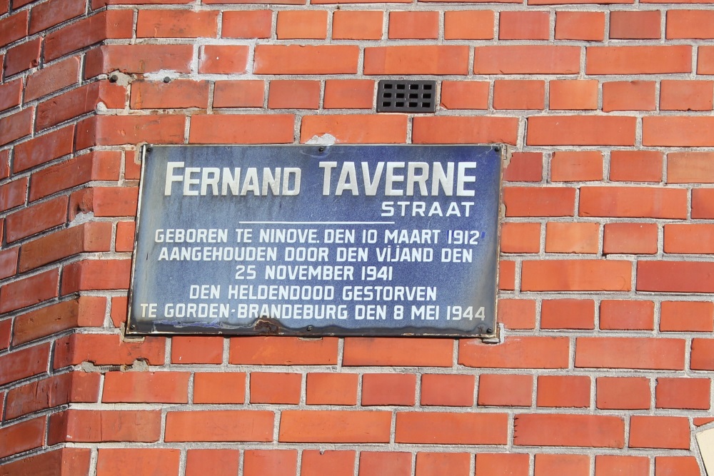 Streetnames Resistance Fighters Ninove