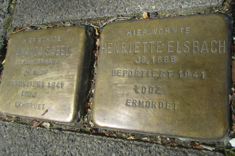 Stolpersteine Blumenthalstrae 19 #2