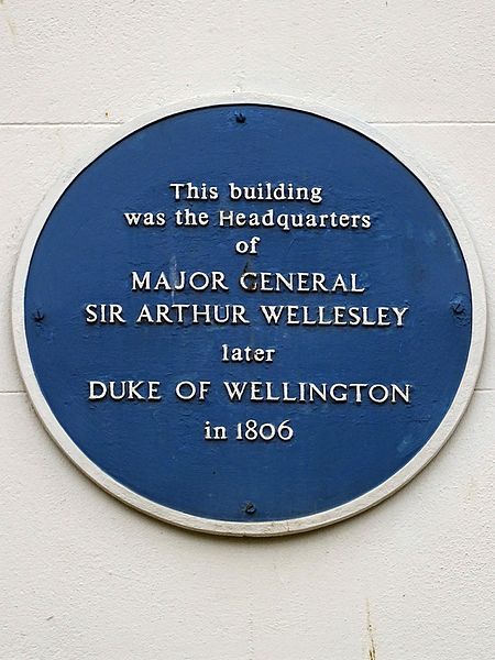 Gedenkteken Hoofdkwartier Arthur Wellesley, 1st Duke of Wellington