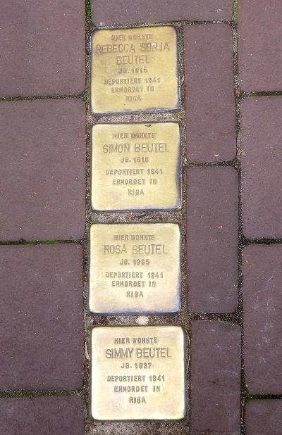 Stolpersteine Hxstrae 110 #1