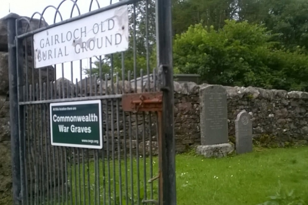 Commonwealth War Graves Gairloch Old Churchyard #1