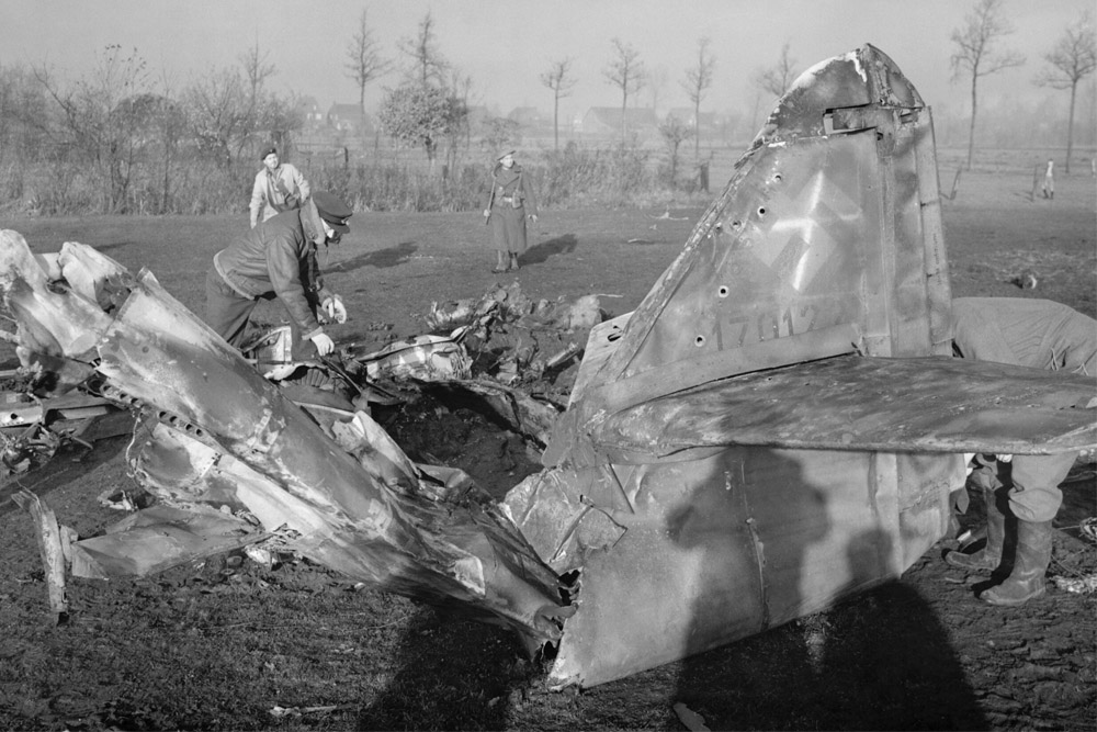 Crash Site Messerschmitt Me 262A-2a 170120 #1