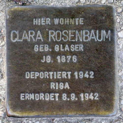 Stolpersteine Lindenstrae 66