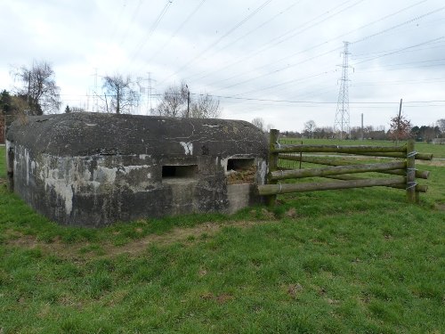 Duitse MG-bunker Tijskenshoek
