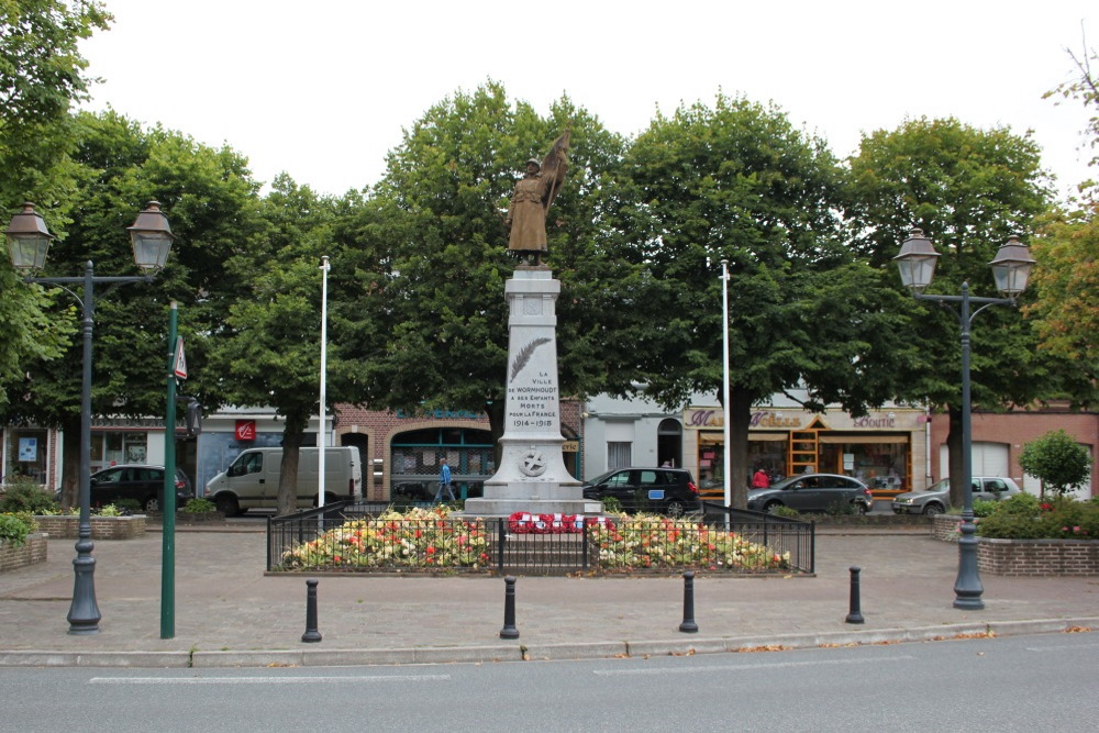 Oorlogsmonument Wormhout