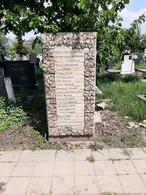 Memorials Executed Pancevo Massacre #3