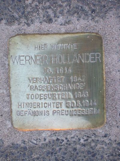 Stolperstein Philosophenweg 55 #1