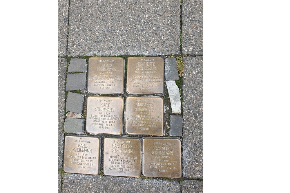 Stumbling Stones Hahnenstrasse 12