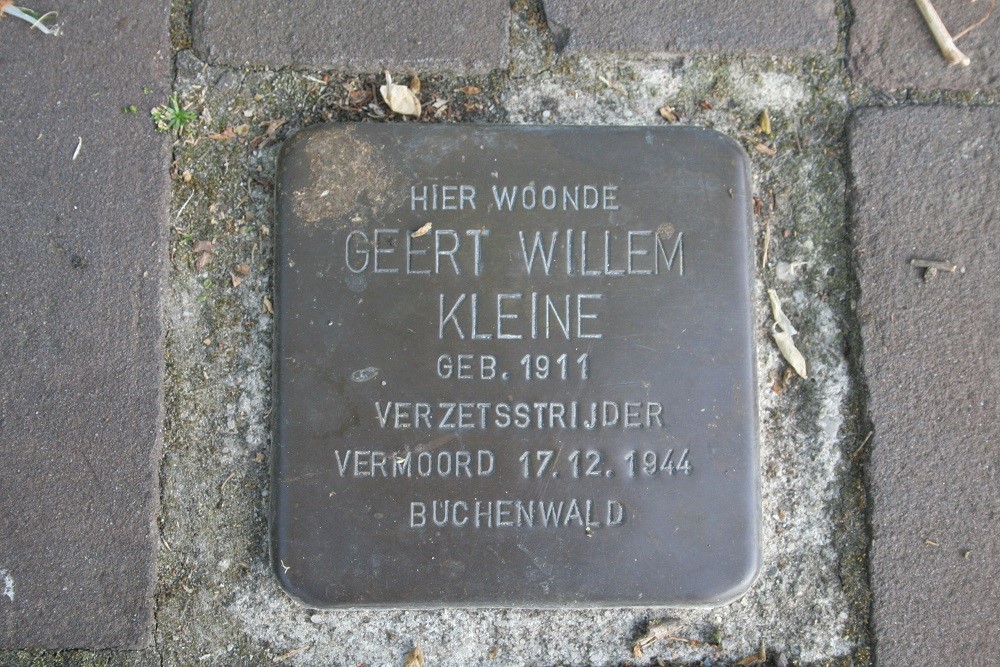 Stolperstein Zuidersingel / Zuidhaege