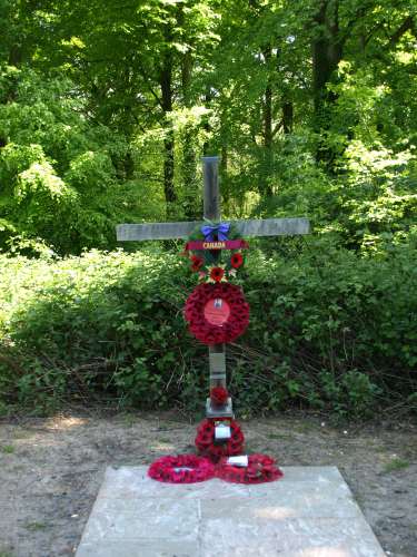 Memorial Cross Justin Gerard Clermont #2