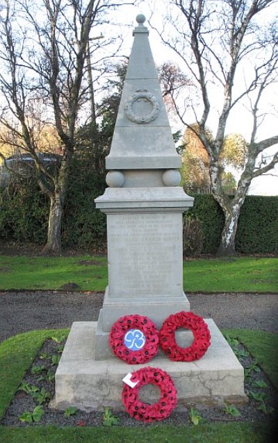 Oorlogsmonument Aberlady #1