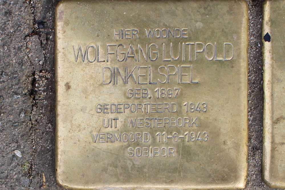 Stolpersteine Rijnsburgerweg 107 #2