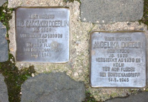 Stolpersteine Burgstrae #1