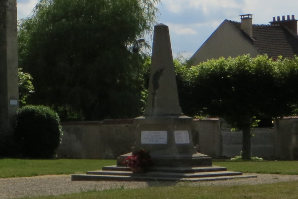 Monument Eerste Wereldoorlog Coulommes #1