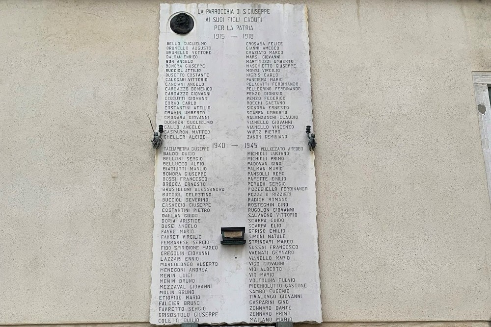 Oorlogsmonument Gevallenen Venetië