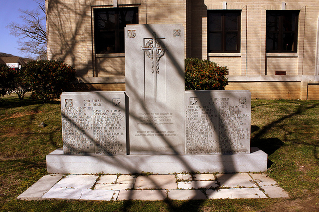 Monument Tweede Wereldoorlog Marion County