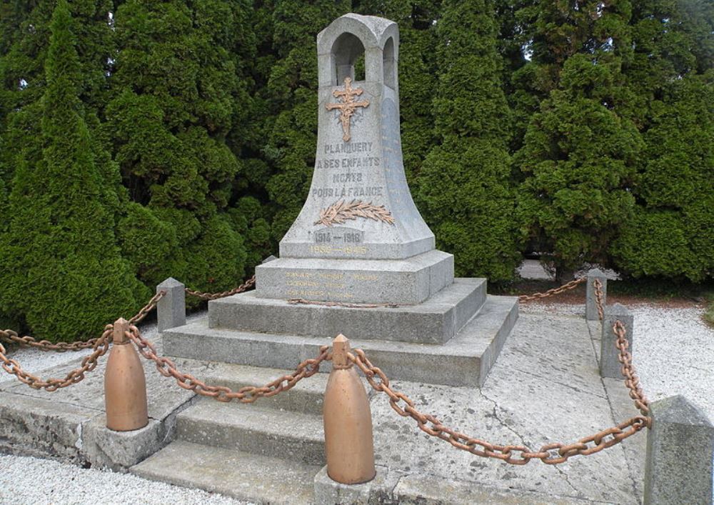 Oorlogsmonument Planquery