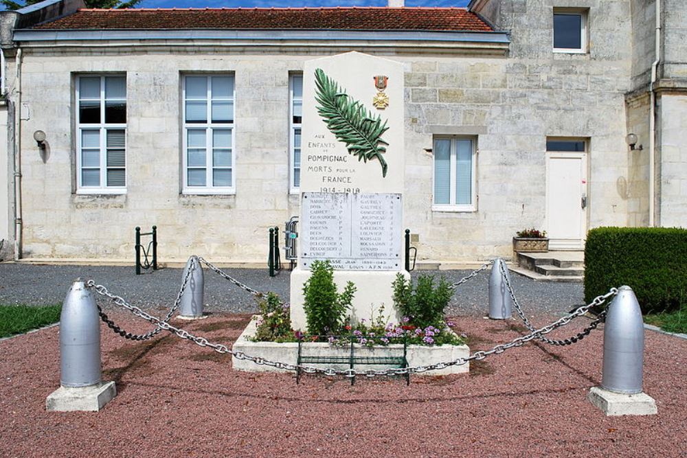 Oorlogsmonument Pompignac