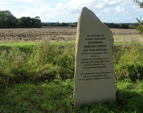 Memorial Killed Dutch Pilot