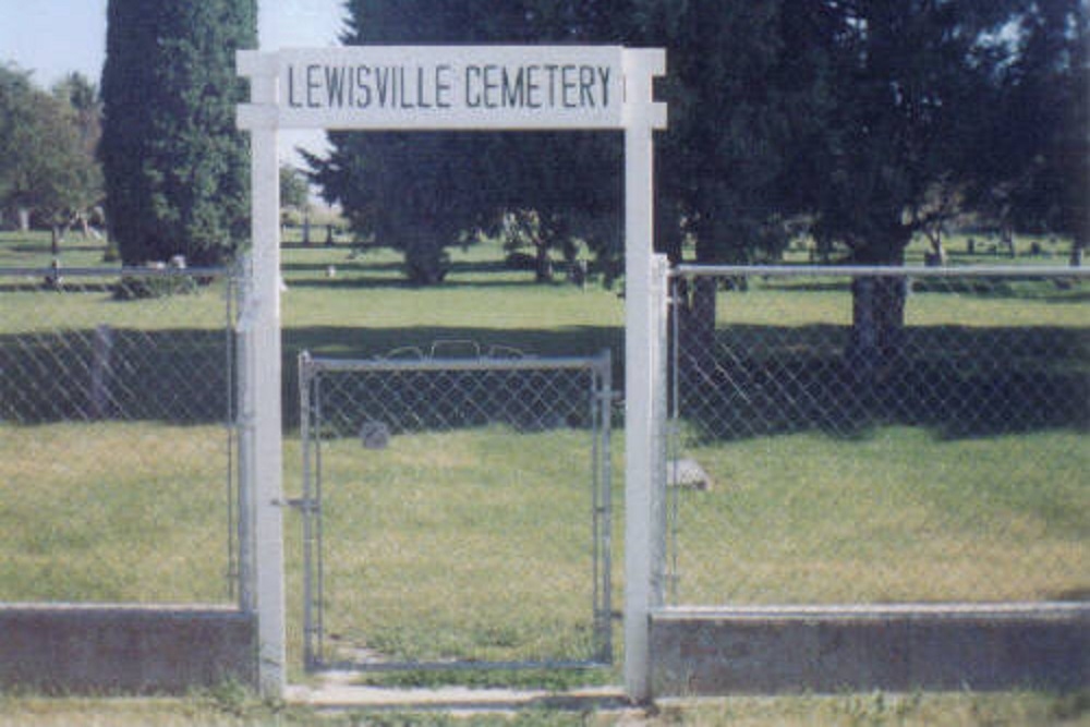 American War Grave Lewisville Cemetery #2