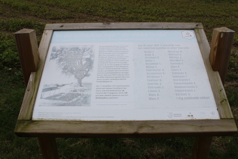 Remembrance Cross and Peace Tree Bunsbeek #3