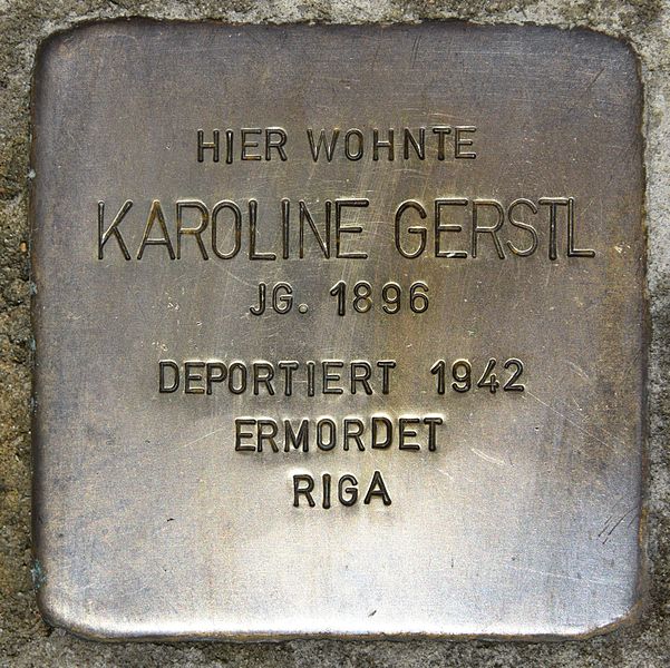 Stolpersteine Bahnstrae 24 #1