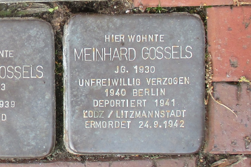 Stolpersteine Wallstrasse- Ecke Oldersumer Strasse #4