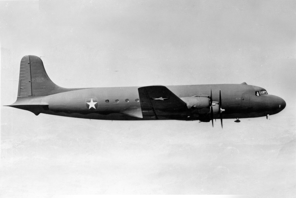 Crashlocatie Douglas C-54D-10-DC (DC-4) 42-72680