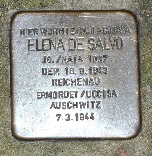 Stolpersteine Piazza Steinach 4 #1